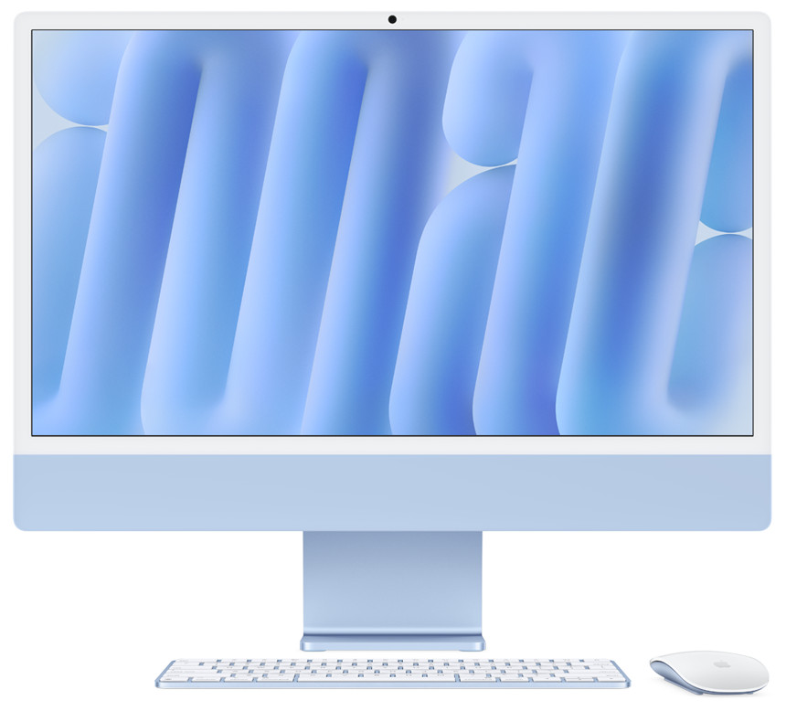 Apple IMAC 24: BLUE/M4 10C CPU/10C GPU/24GB/512GB-CRO